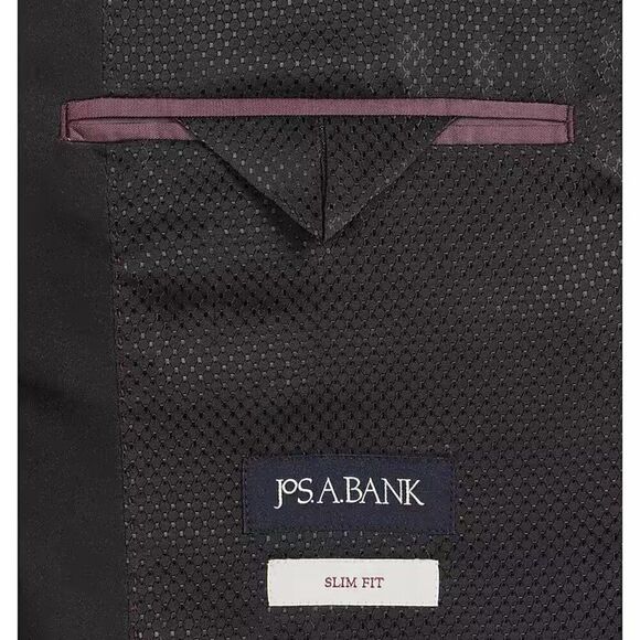 Jos A Bank Floral Formal Dinner Jacket Blazer 40R Slim Fit‎ D070448 16U0 - Picture 6 of 9